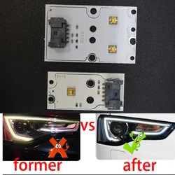 white light For Audi A5 S5 2012-2015 car headlights DRL chip Ballast chip LED circuit board light source board microchip