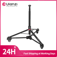 ​Ulanzi AT-02 Portable Tripod Dolly Kit Quick-moving Tripod Light Stand for Camera Fill Light for Vlog Video Recording