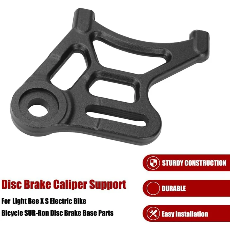 

Отличный кронштейн дискового тормоза мотоцикла, кронштейн тормозного суппорта, защита диска для Surron Light Bee S X, детали для велосипеда для грязи