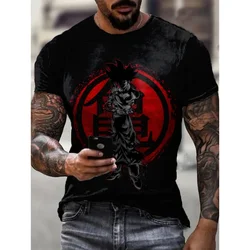 Men's T-Shirt Summer Tshirt Casual Short Sleeved Top O Neck T Shirt Loose Micro Elasticity Retro Fashion Breathable Men Clothing