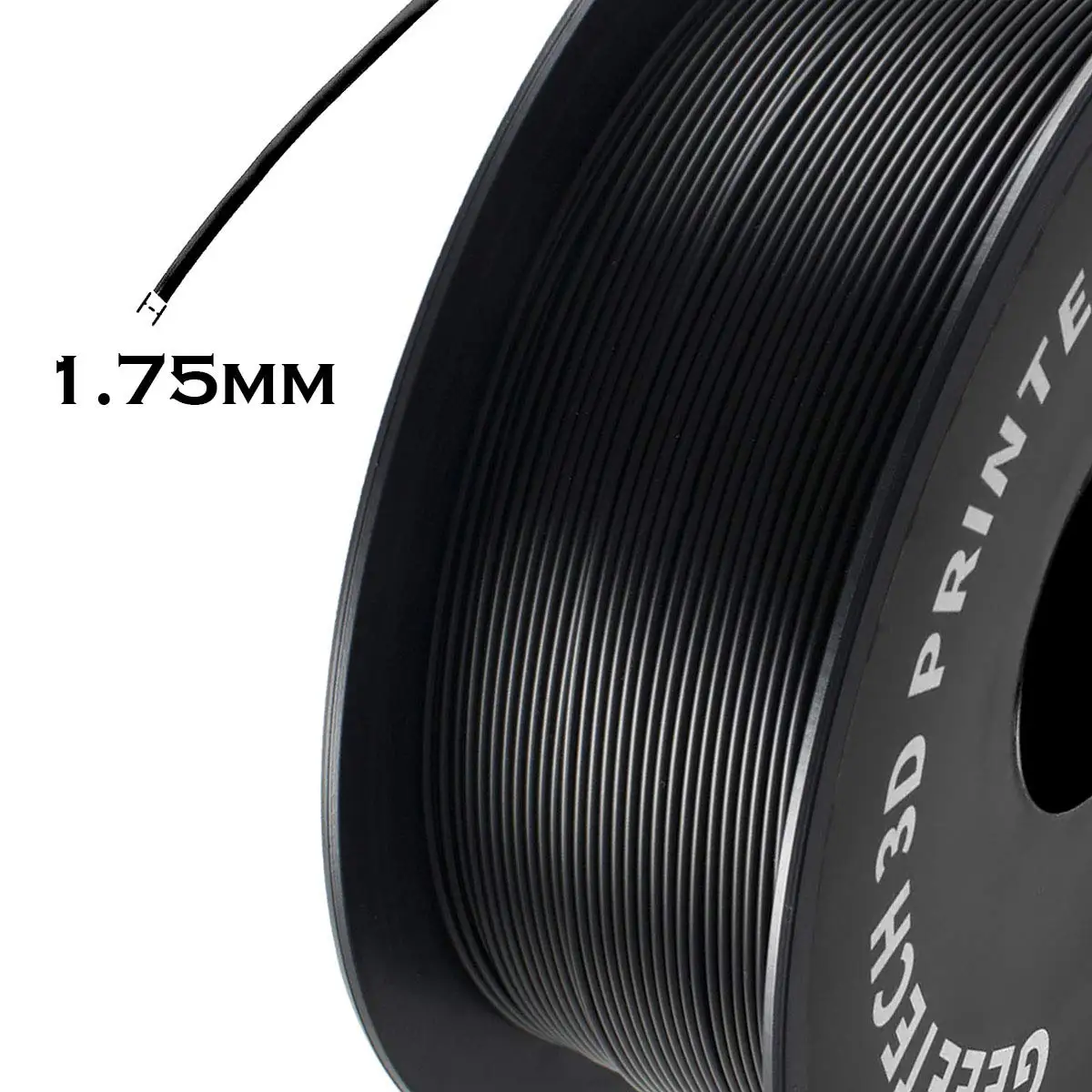 Geeetech 3d printer filament Pure PLA PETG Plastic 1.75mm,1KG (2.2LBS), Tangle-Free, 3d printing materials, vacuum packaging