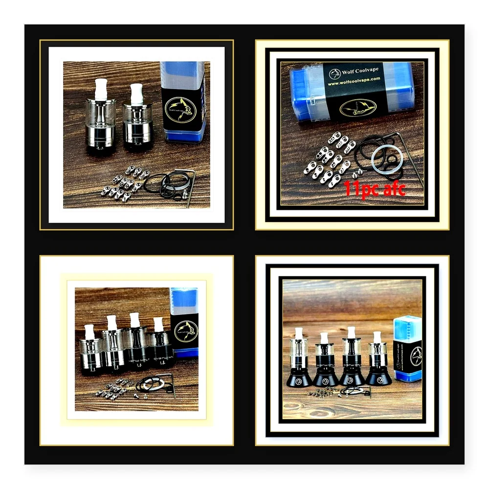 Dvarw MTL FL RTA 24mm مبخر قاب - مراجعة Vape Coil Replacement وسعره