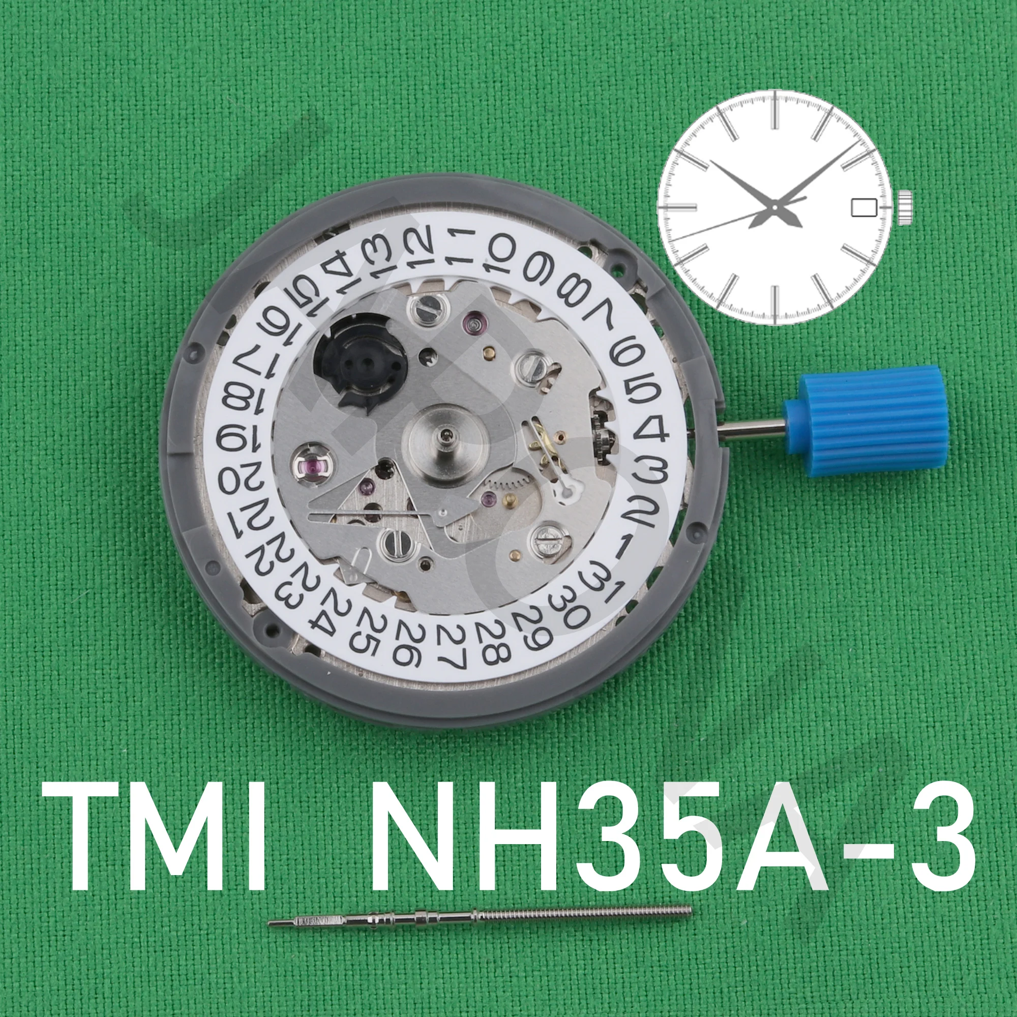 

NH35 Watch movement accessories brand new mechanical SEIKO NH35a movement three needle fully automatic precision work original