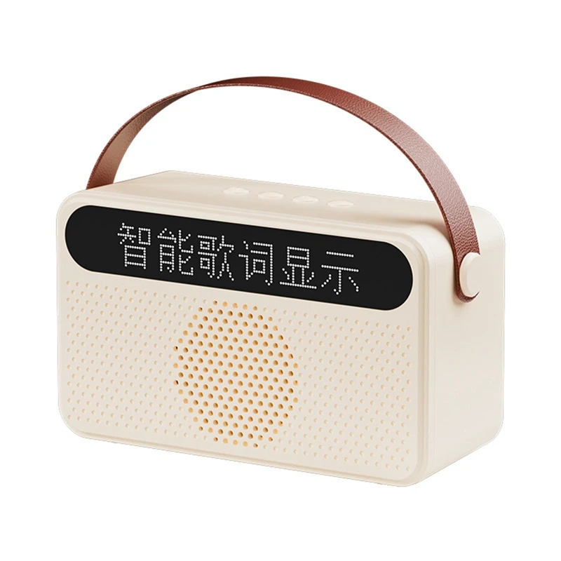 

Переносной Bluetooth-динамик AFBC с дисплеем текста, домашний динамик KTV, Bluetooth-динамик, USB-аудио сабвуфер, динамик