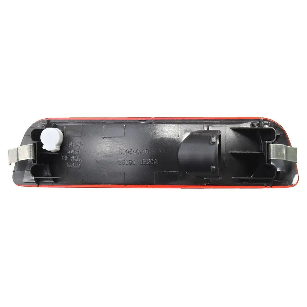 

New Car Rear Bumper Brake Light Red Lens Fog Lamp Middle Taillight Accessories For Nissan Qashqai 2007-2013 26580JE20A