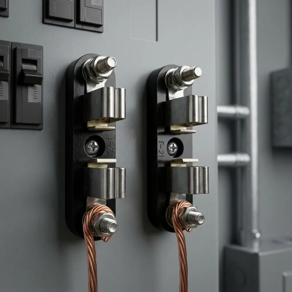 Round Meter Socket Terminal with Stainless Spring Clip and Copper Conductive Clamps for GE and ANSI Meter Systems