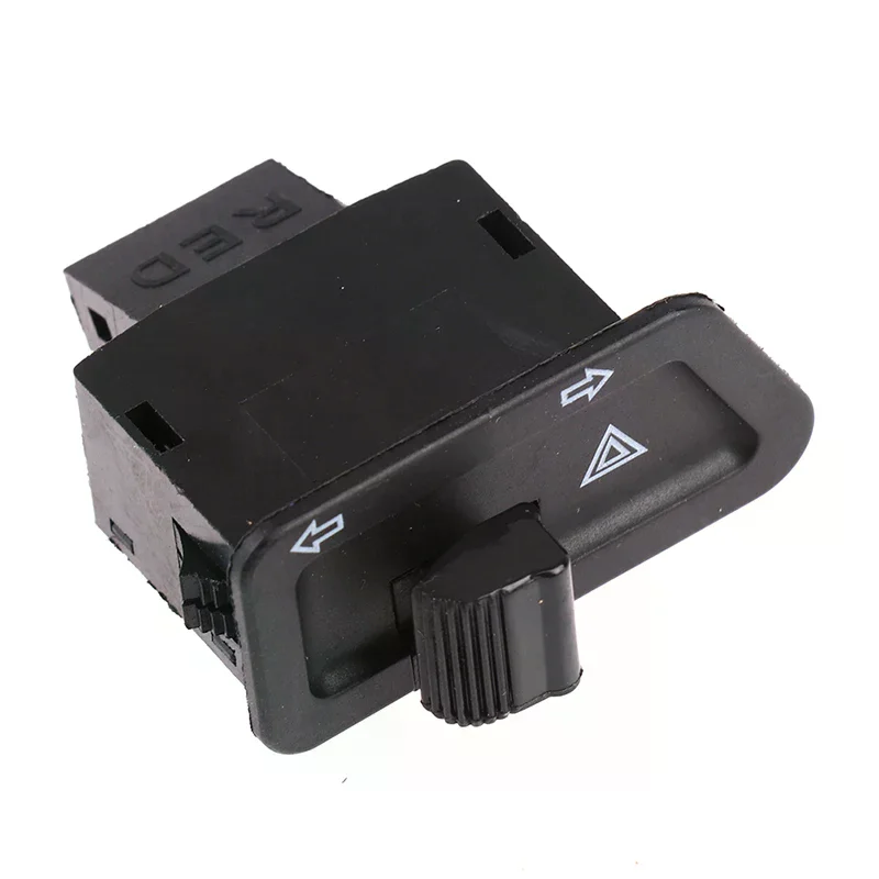 Modified Double Flash Light Turn Signal Starter Single Switch Button for GY6