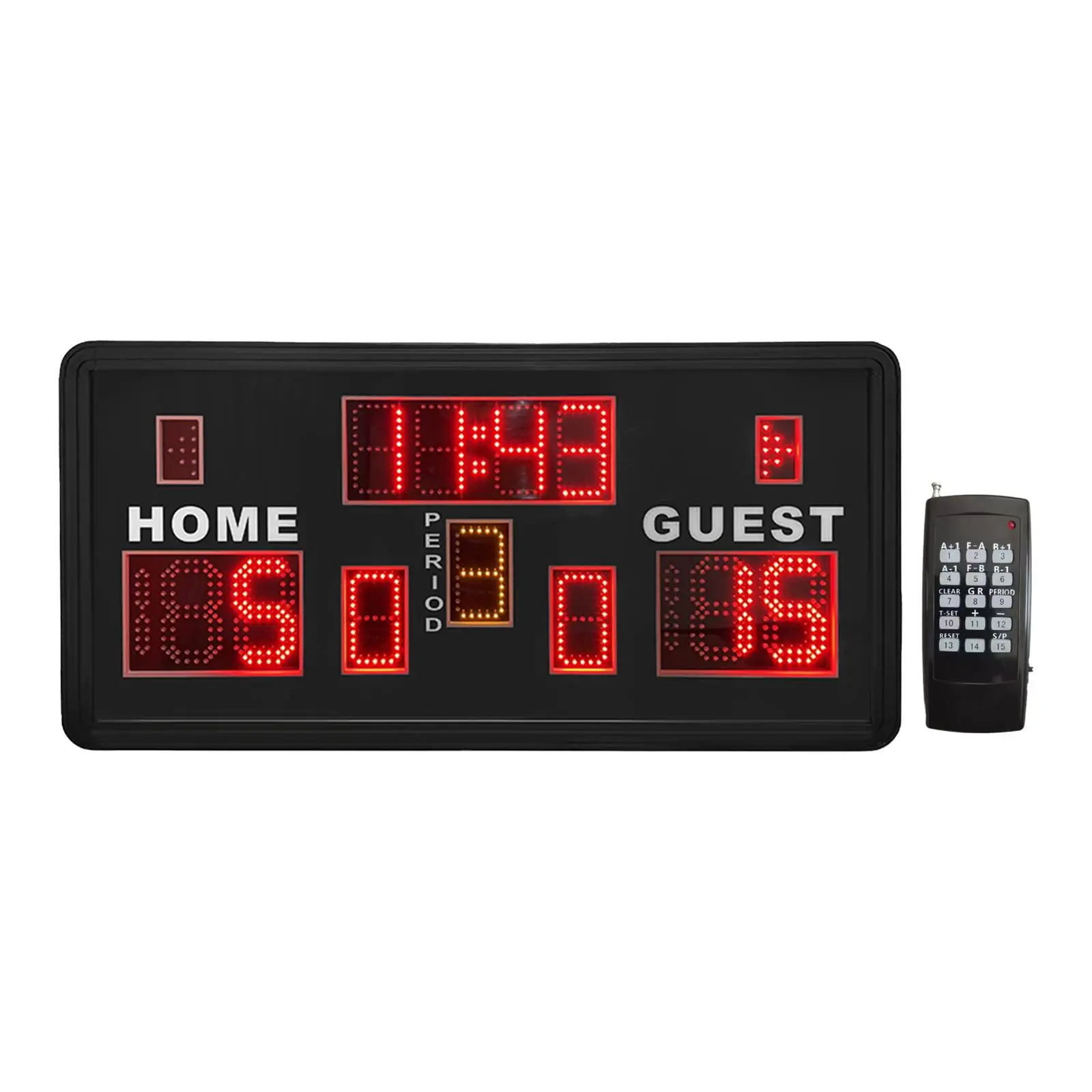 Electronic Basketball Scoreboard Portable Score Keeper for Indoor Outdoor Game Baseball Badminton Table Tennis Sports Game