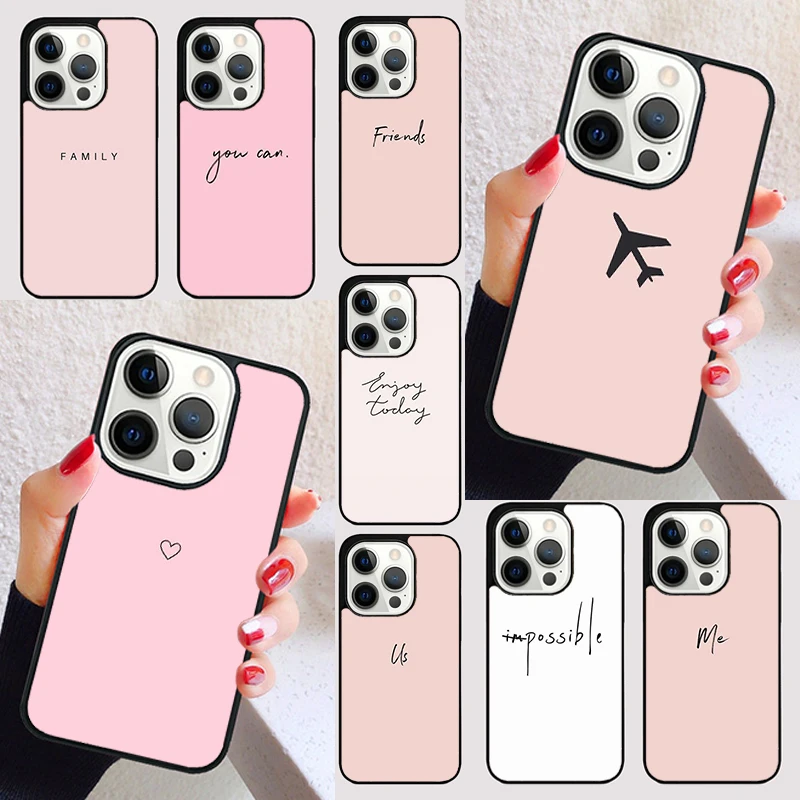 SASSY QUOTES TPU cover For iPhone 15 16 13 12 11 14 Pro Max Mini Max SE 2020 7 8 6S Plus Phone Case