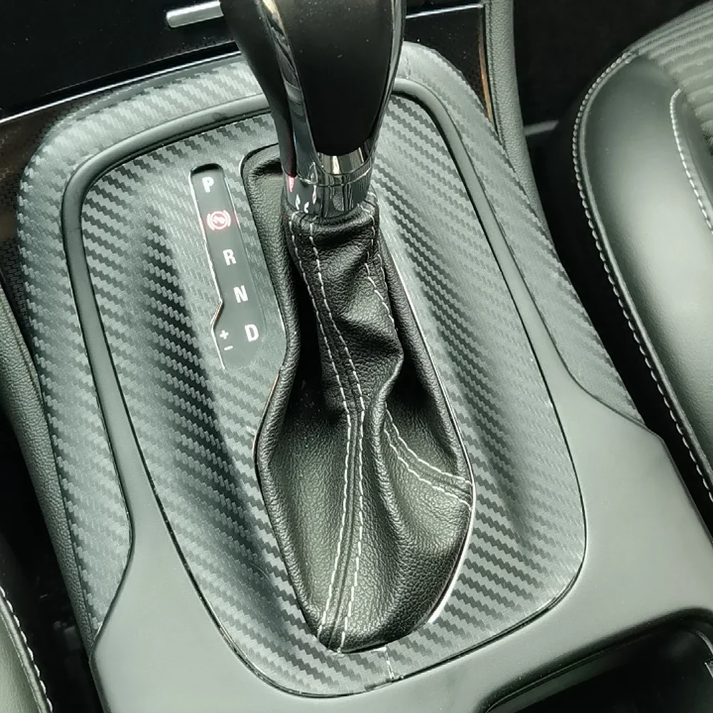 Car-Styling Carbon Fiber Car Interior Center Console Color Change Molding Sticker Decals For Buick Regal Opel Insignia 2009-2013