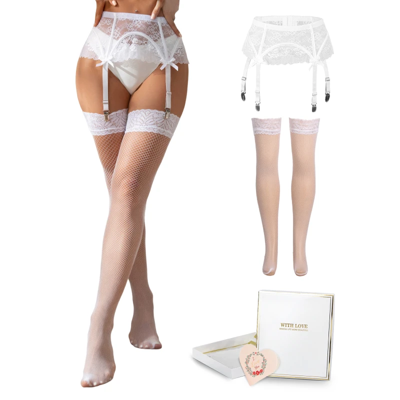 Comeondear Plus Size 5XL Lace Garter Belt Women's Corset Waist Cincher with Adjustable Straps Suspenders Sexy Underwear Set