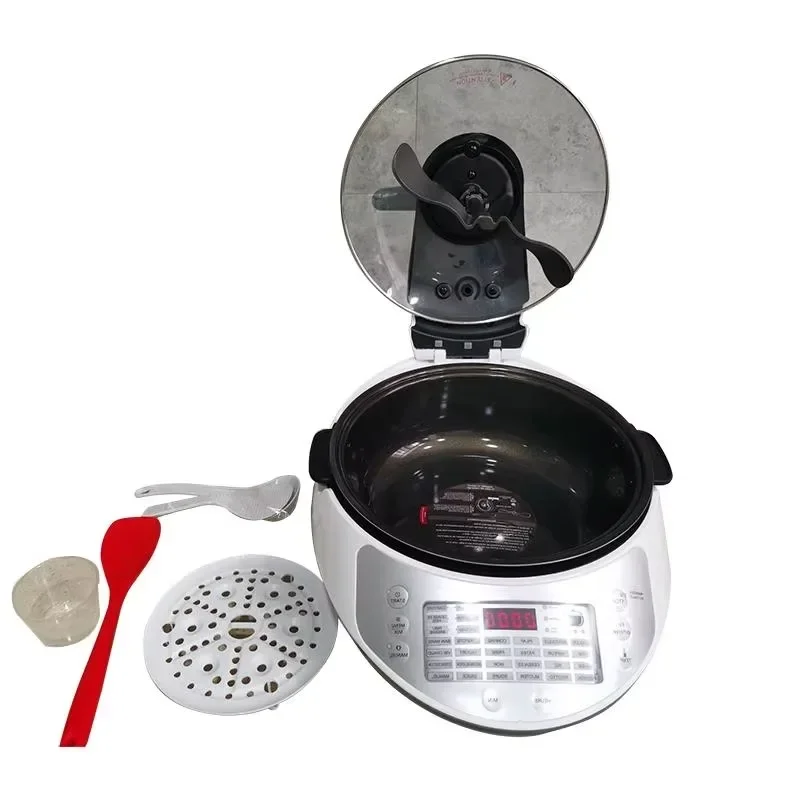 Household electric intelligent automatic cooking robot 1600 watts powerful 5L large capacity