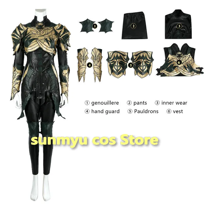 Baldur's Gate 3 Minthara Cosplay Costume Custom Size