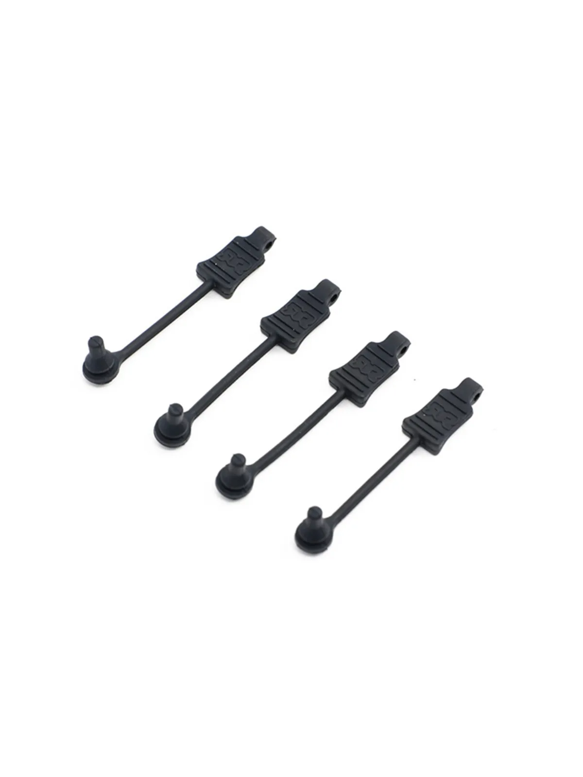 ヘビーデューティー ARRMA ボディクリップ 4 個セット AR390178 1/7 1/8 スケールのモハーベ リミットレス ティフォン クラトン モデルと互換性があります