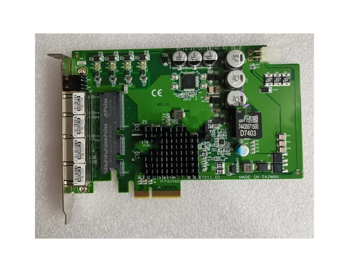 High-Speed PCIE-1672E-BE/PCIE-1158-AE Electronic Image Acquisition Cards for Industrial Inspection