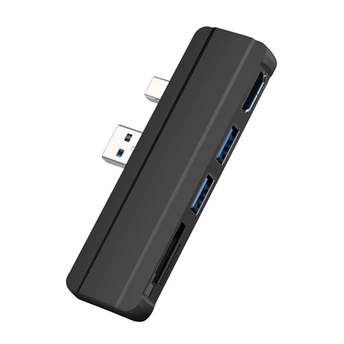 Swxf para pro 6 pro 5 pro 4 doca hub 5 em 1 estação de encaixe usb com 4k-compatível 2 portas usb 3.0