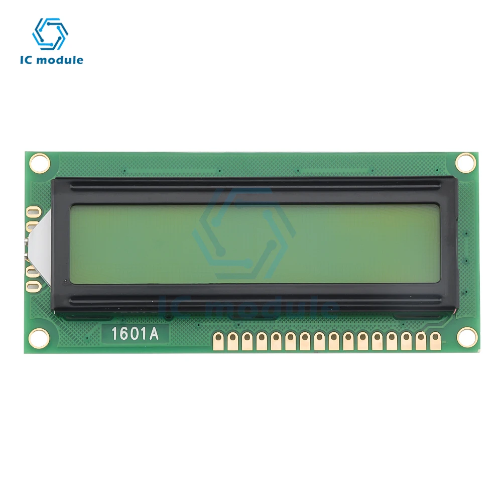 1601A LCD Display screen 16X01 character LCM module SPLC780D-02 Drive display 5V