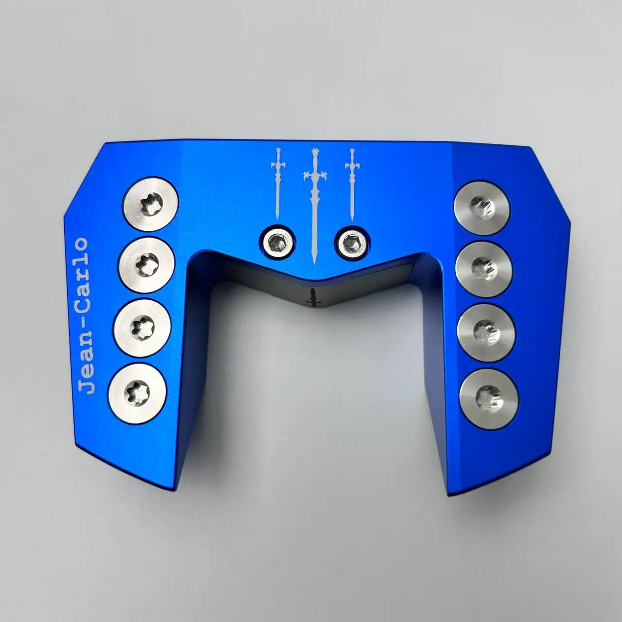 رأس مضرب الجولف جان كارلو - سبائك الألومنيوم المطحونة باستخدام الحاسب الآلي - تصميم مرجح دقيق متوافق