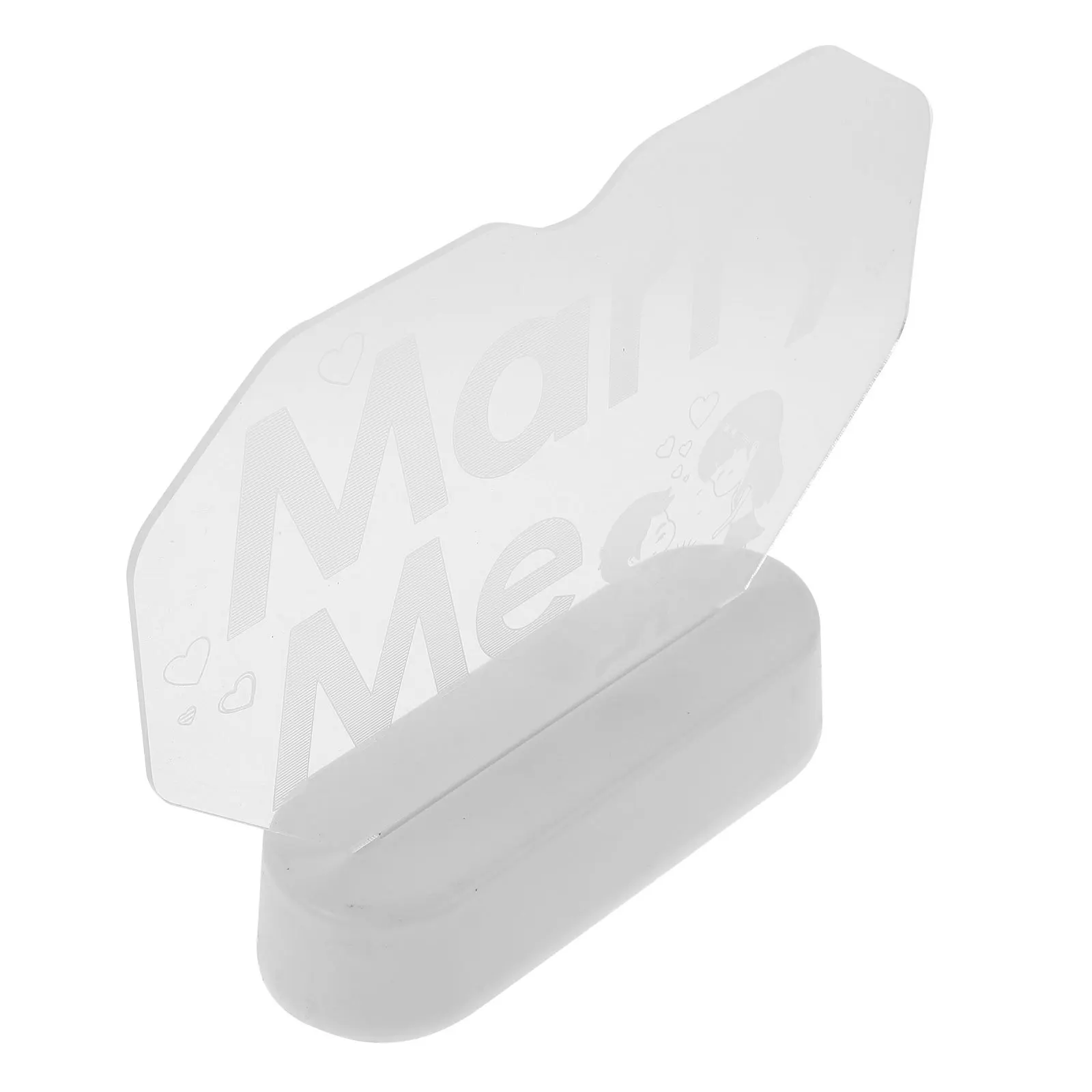 مصباح حروف رومانسي بإضاءة نيون من Marry Me لتقديم حفلات الزفاف وديكور عيد الحب على شكل حب لسطح المكتب