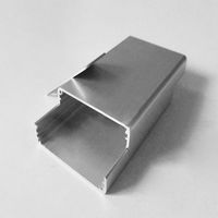 Enclosure Case Silver Color Shielding Box Aluminium Electronic Project Box 50*80*20mm Corrosion-resistant Lightweight Power Case