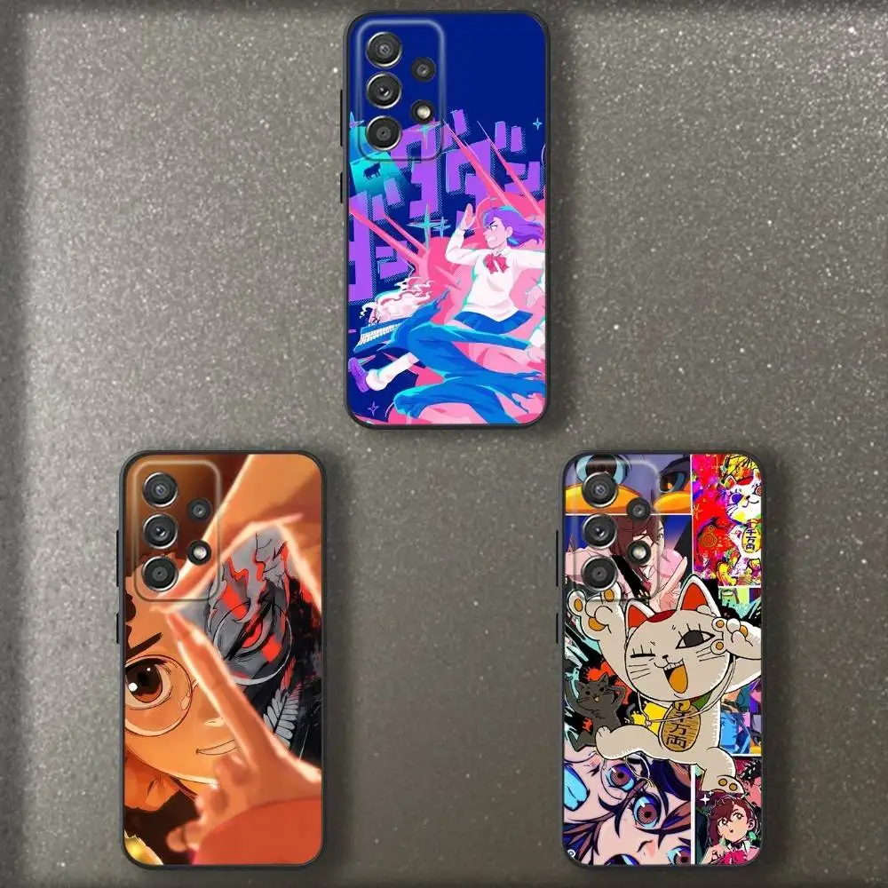 

Anime D-Dandadans Phone Case For Samsung S 25,24,23,22,30,21,10,9,Ultra,Plus,Lite,FE,4,5 G Soft Black Case