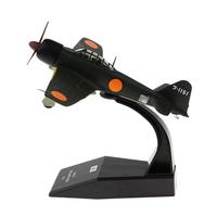 1:72 Mitsubishi A6M3 Zero Aircraft Model World War II Diecast Military Aeroplane Collection Art Crafts Kids Gift Home Decor