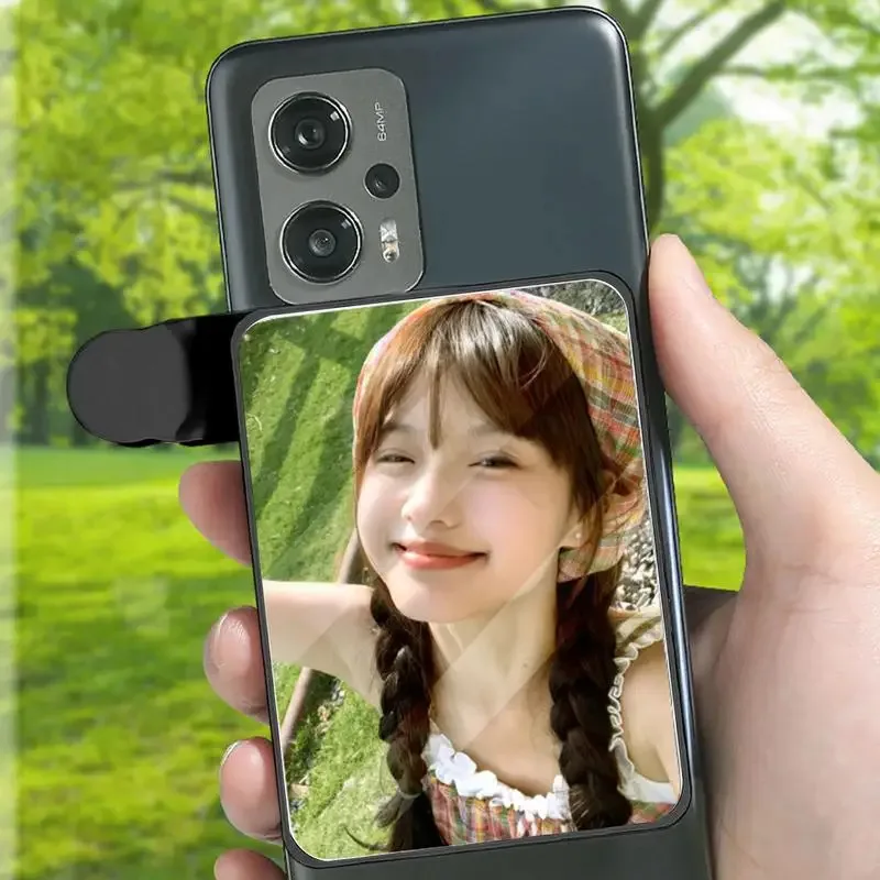 

ANLAIKE Phone Clip Selfie Glass Back Camera On Selfie Glass High Definition Photo Reflection Effect