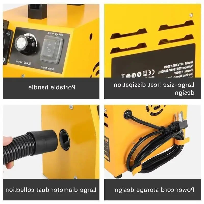 Used for Vacuum Cleaner 1200W Lightweight and Portable Speed Regulation Wet and Dry Dual-Purpose Dust Collecting Filter