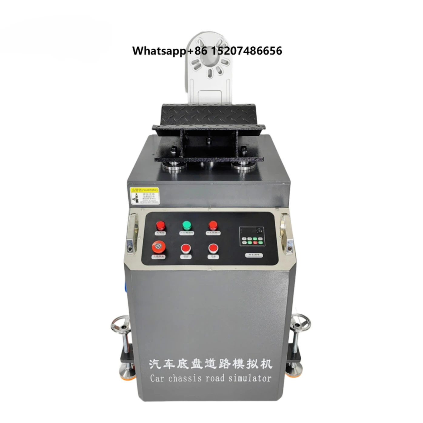 Road Simulator Stainless Steel Car Repair Equipment ZD-100 Vehicle Chassis Testing Machine CE Certified 4000KG Capacity