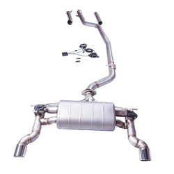 Applicable to 335 335i F30 3.0T 304 stainless steel Catback with valve exhaust system