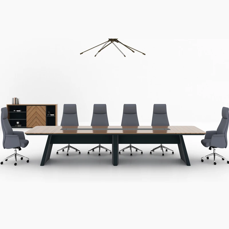 Luxury Meeting Room Modern Office Conference Table MDF Office Furniture Executive Director CEO Meeting Table