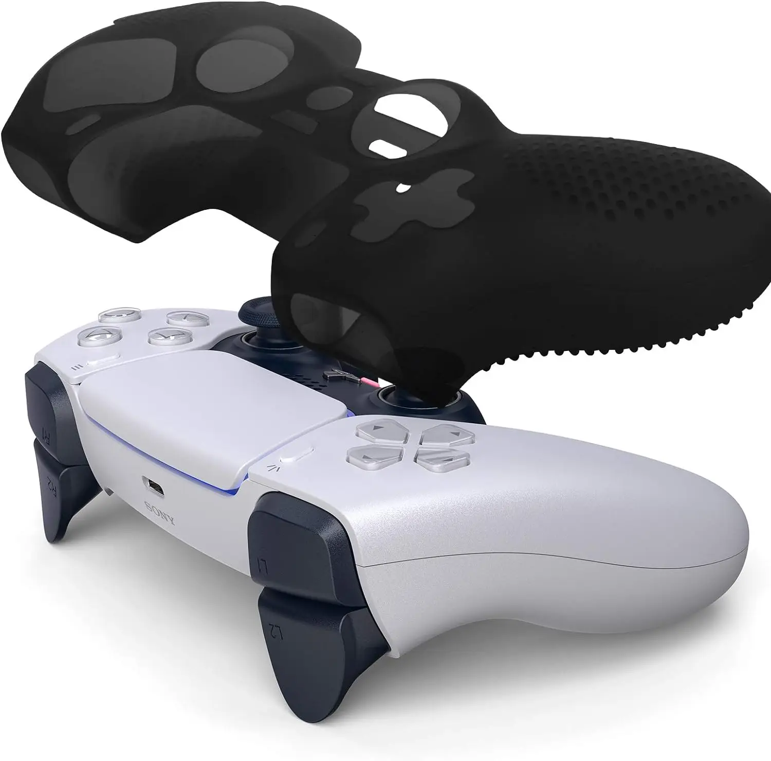 Anti-Slip Silicone Cover Skin Soft Rubber Case For Play Station 5 PS5 Wireless Controller image 4