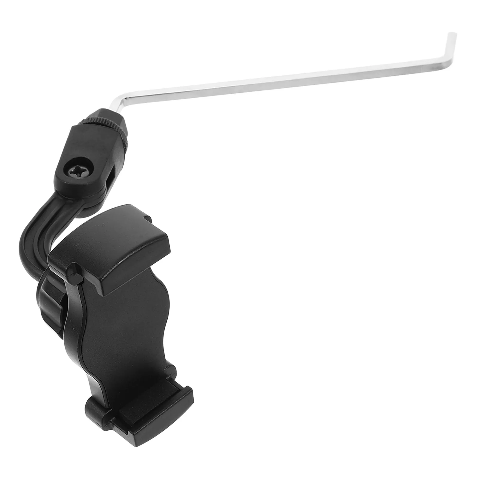 Saxophone Sheet Music Clip Phone Holder Adjustable Angle Music Stand Attachment Stable Grip for Musical Instrument Microphone