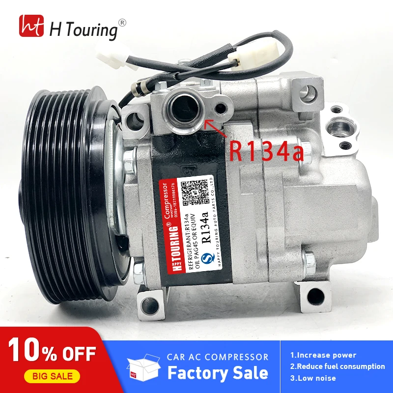 For Mazda 5 6 Compressor R134a GDB161450 GAM6-61-K00 GAM661K00 H12A1AQ4HE H12A0CA4JE H12A1AE4DC GJ6F61K00A GJ6F-61-K00A