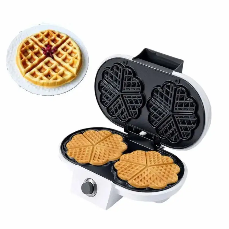 

Mini Electric Waffle Maker Heart Shaped Egg Pancake Maker Non-stick Bakeware Multifunctional Breakfast Egg Pancake Maker