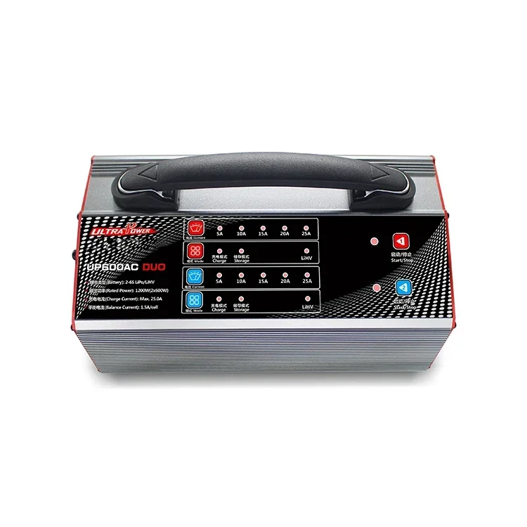 

Good ItemsUltra Power Duo AC 110V 220V 1200W Dual Channel High Voltage Lipo LiHV Balance Charger For UAV Drone