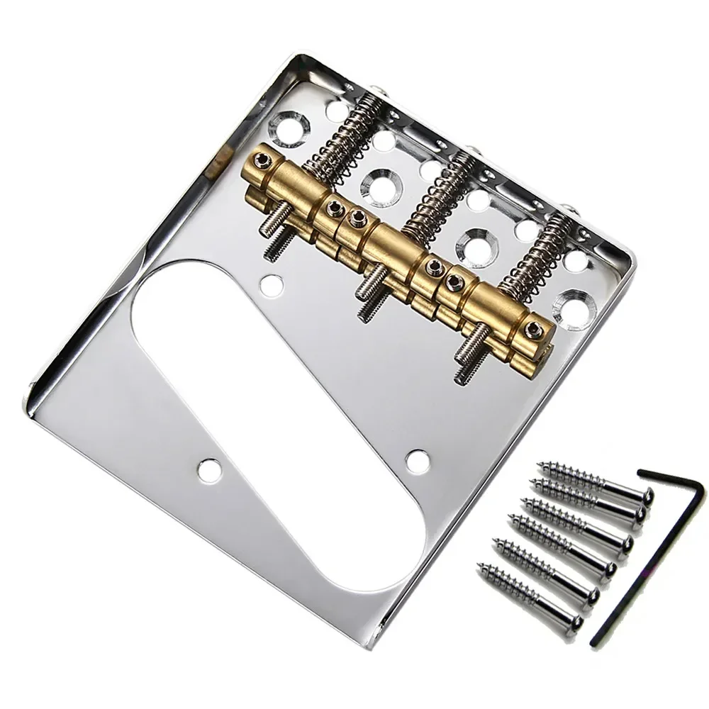 Saddle Ashtray Saddle Bridge With Screws For Telecaster TELE Electric Guitar