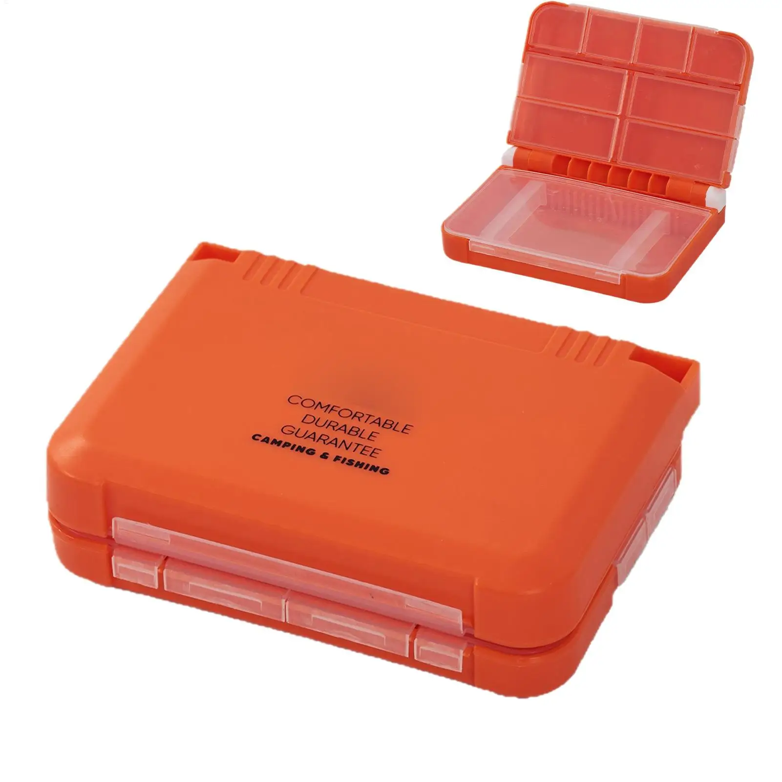 

Small Fishing Tackle Box Double-Layer Small Containers Fishing Tool Box Tackle Organizer For Men Women Anglers Tools Jewelry