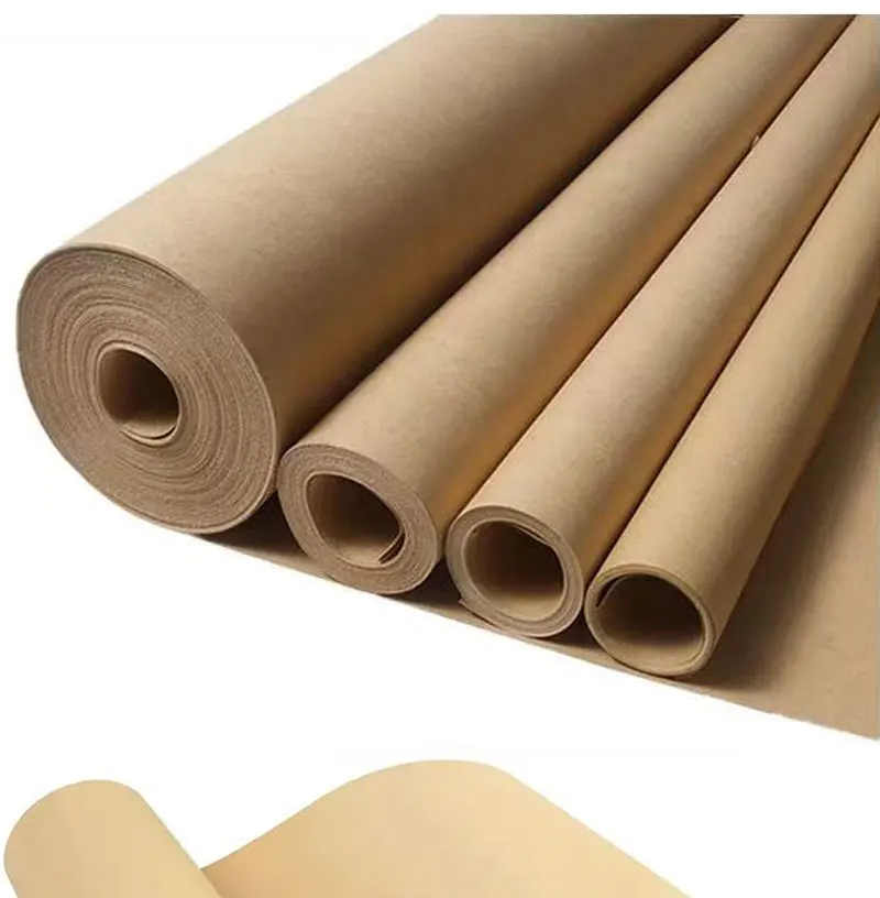45 cm x 1000 cm braune Kraftpapierrolle für Blumensträuße, Geschenkverpackungen, DIY-Bastelarbeiten und Partydekoration – Detail 5
