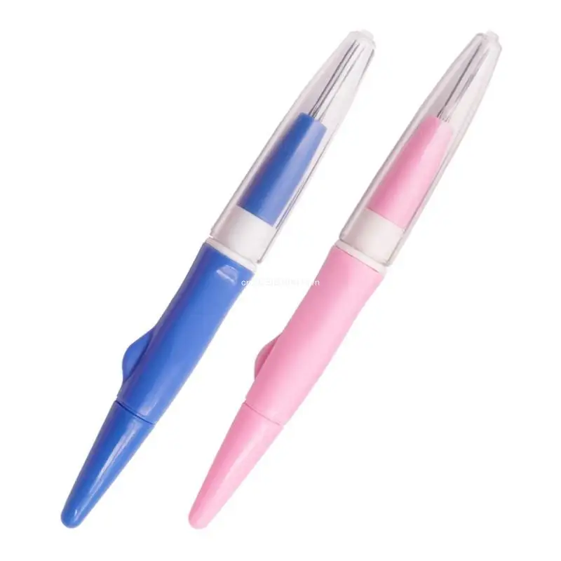 Felting Needle Handle Embroidery Punching Pen with 3 Felting Needle Dropship