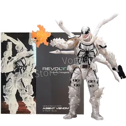 Agent Anti-Venom Revoltech Amazing Yamaguchi Figures White Venom Anime Figure Model Collection Action Figure Toys For Kids Gift