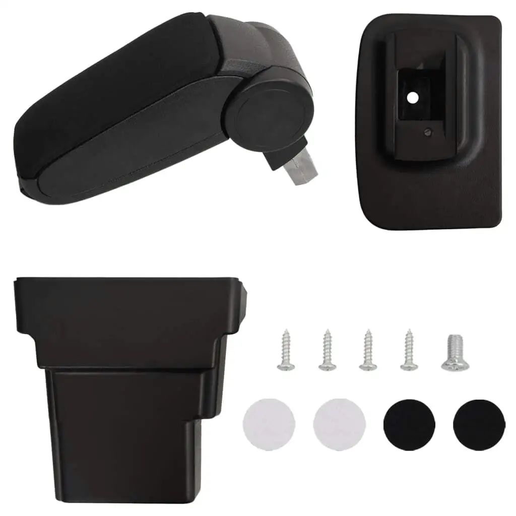 Car Armrest Black 1 for X3 2x(37-53) cm ABS