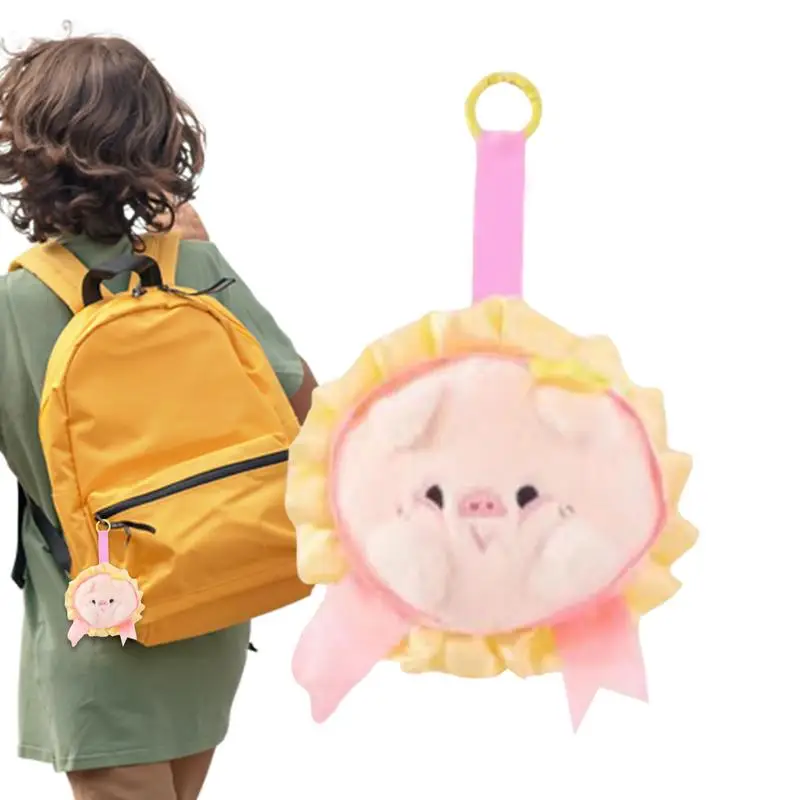 

Plush Animal Pendant Cartoon Plush Animal Bag Pendant Plush Backpack Pendant Cute Doll Keychain Charm Trendy Ornament For