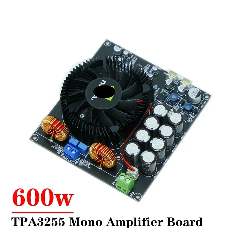 

600w TPA3255 Mono Power Amplifier Board High Power High Efficiency Low Distortion Class D Digital Amplifier Audio