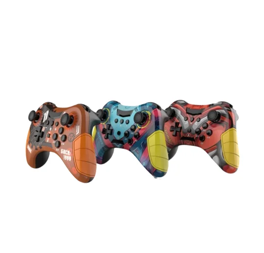 Gamepad Mechanical Style Bluetooth Vibration Game Controller Hall Joystick Vibration for 2024 New Fashion Game Handle