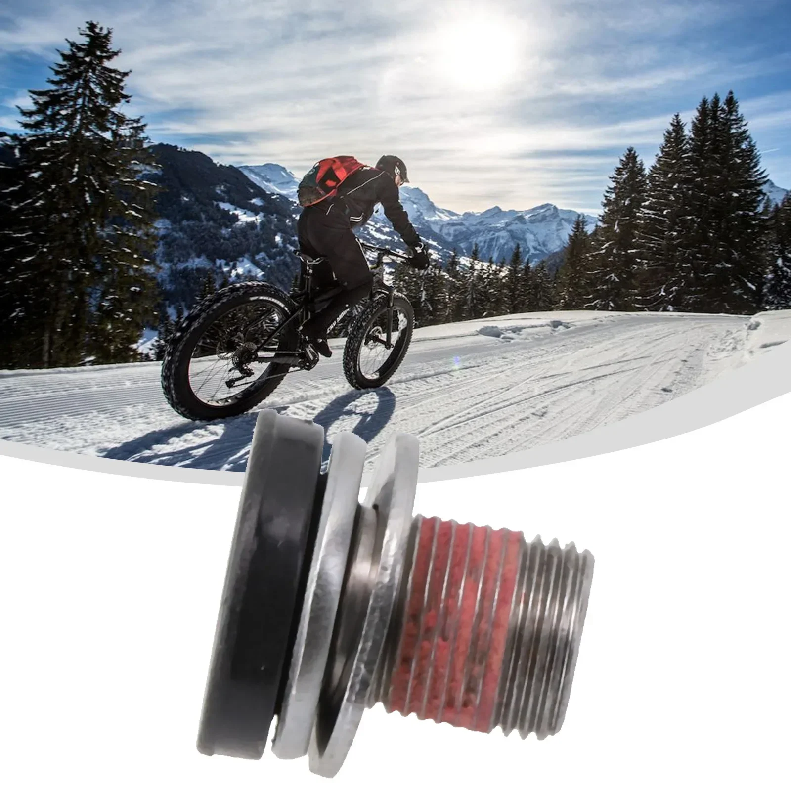 

Винт оси велосипеда, уплотнительный винт нижнего кронштейна, высококачественная сталь M12/m15, аксессуары для горного велосипеда MTB