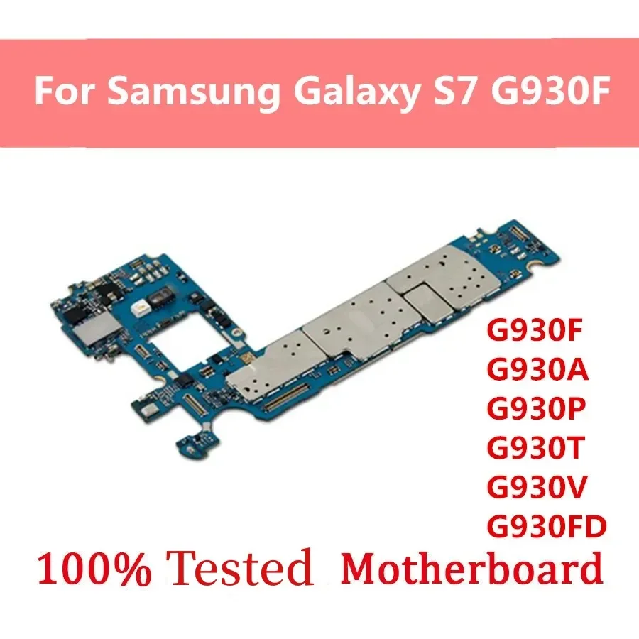 Unlocked Mainboard For Samsung Galaxy S7 Edge G935F G930F G930FD G935FD G930V Motherboard 32GB Full chips Logic board