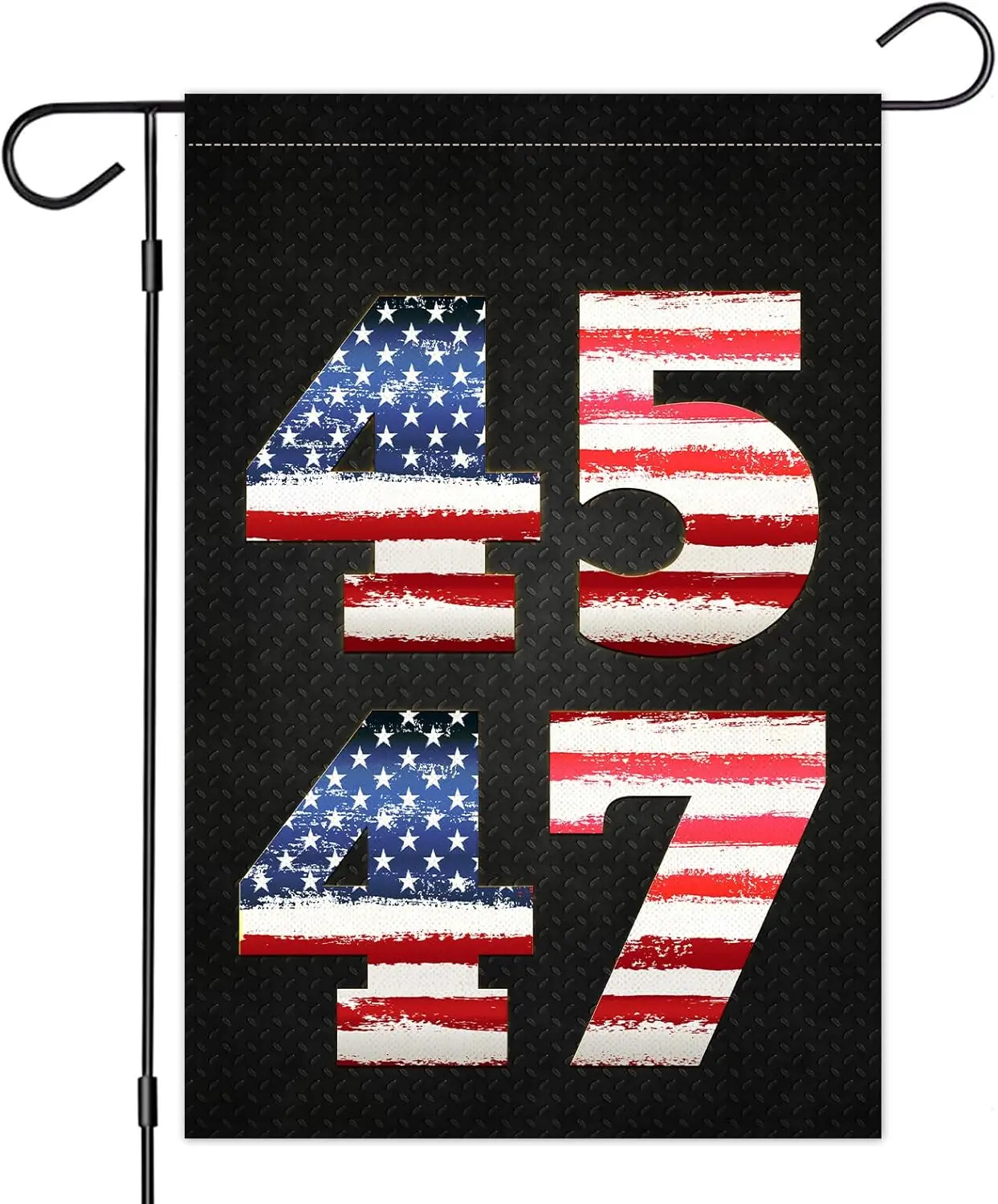 45 47 Garden Flag - 2024 President Funny Garden Flag - Rustic Outdoor Garden Flag - 12X18 Garden Flag For Home Decor KKL AAL yyi