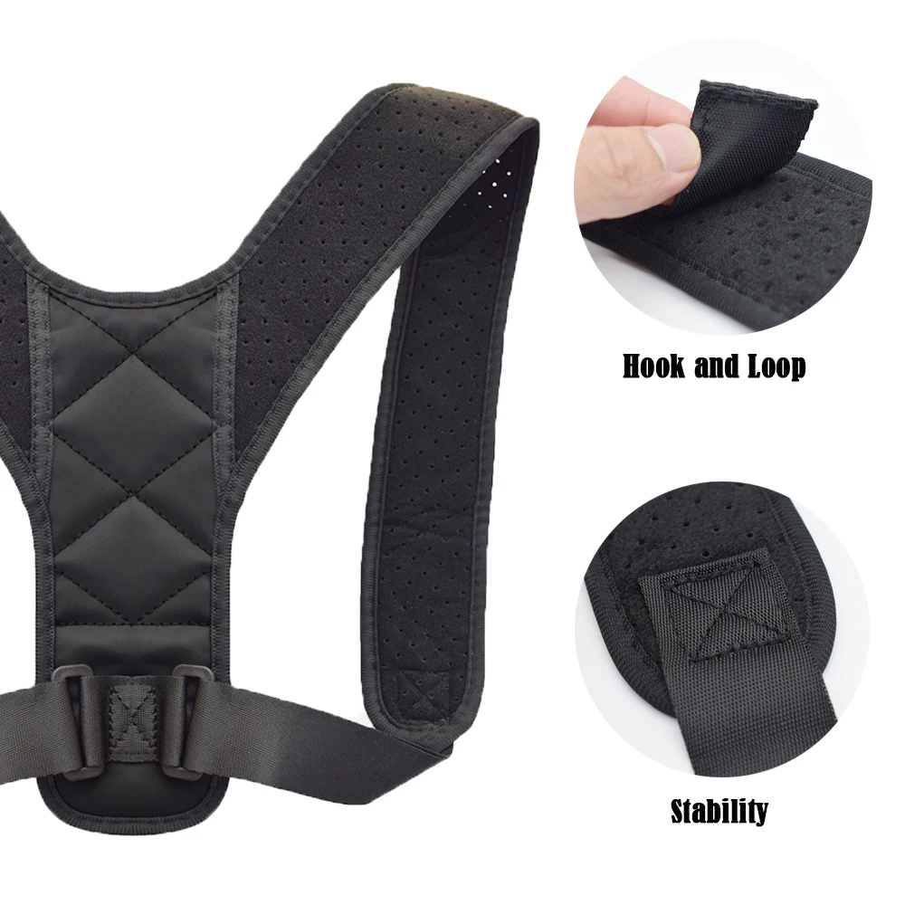 Back Posture Correction Belt for Adults Hunchback Corrector Shoulder Straight Support for Men and Women