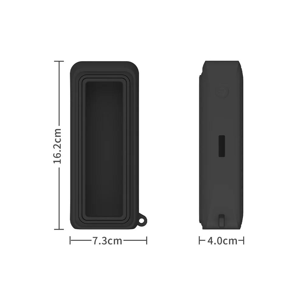 Soft Silicone Portable Charger Protective Case Anti-Drop Carrying Organizer Bag For Anker Power Bank (26250mAh 300W) Dustproof